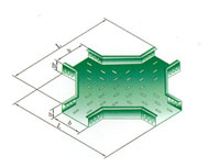 XQJ-P-04 水平四通